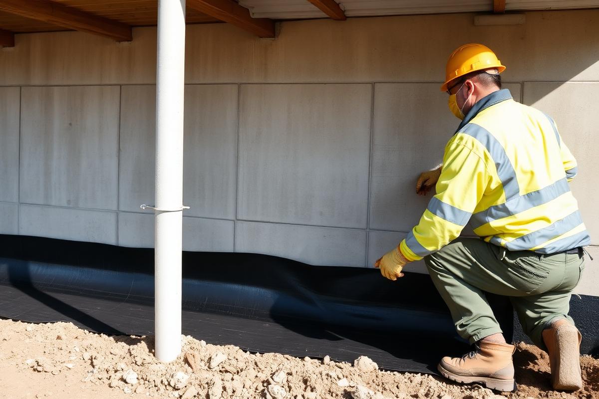 Foundation waterproofing